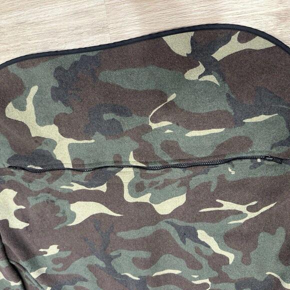 Vintage Codet Camo Wool Bomber Jacket Made In Canada Military Hunting Outdoor XL - Picture 11 of 15